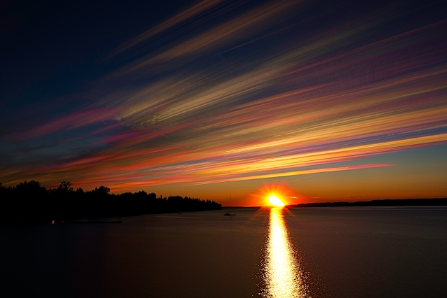 Sunset on the Ottawa River -395
